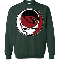 Arizona Cardinals Grateful Dead Steal Your Face Football Nfl Shirts Crewneck Pullover Sweatshirt Crewneck Pullover Sweatshirt - parenttees