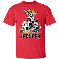 Mickey Mouse Jacksonville Jaguar American Football Nfl Sports Shirt Men Cotton T-Shirt