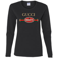 Gucci Bugatti T-shirt Women Long Sleeve Shirt Women Long Sleeve Shirt - parenttees