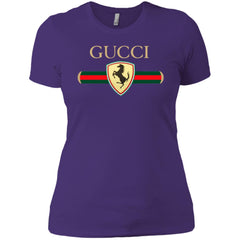 Gucci Ferrari T-shirt Women Cotton T-Shirt Women Cotton T-Shirt - parenttees