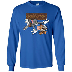 Louis Vuitton Cartoon Tom And Jerry T-shirt Men Long Sleeve Shirt Men Long Sleeve Shirt - parenttees