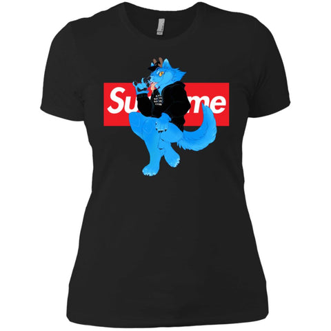 Supreme Woft T-shirt Women Cotton T-Shirt Black / X-Small Women Cotton T-Shirt - parenttees