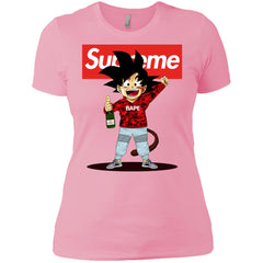 Supreme Songoku T-shirt Women Cotton T-Shirt Women Cotton T-Shirt - parenttees