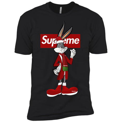 Supreme Rabbit Party T-shirt Men Short Sleeve T-Shirt Black / X-Small Men Short Sleeve T-Shirt - parenttees