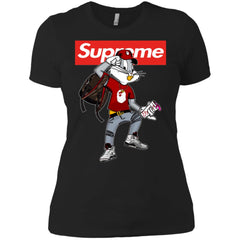 Supreme Rabbit Shirt Women Cotton T-Shirt Women Cotton T-Shirt - parenttees