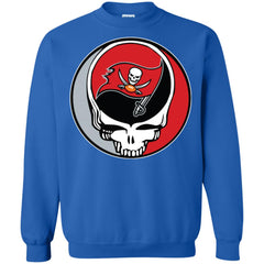 Tampa Bay Buccaneers Grateful Dead Steal Your Face Football Nfl Shirts Crewneck Pullover Sweatshirt Crewneck Pullover Sweatshirt - parenttees