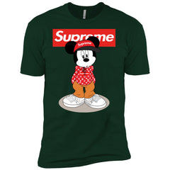 Supreme Mickey Mouse T-shirt Men Short Sleeve T-Shirt Men Short Sleeve T-Shirt - parenttees