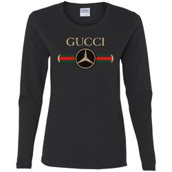 Gucci Mercedes T-shirt Women Long Sleeve Shirt