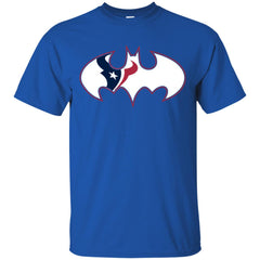 We Are The Houston Texans Batman Nfl Mashup Men Cotton T-Shirt Men Cotton T-Shirt - parenttees