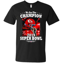 Nfl – Kansas City Chiefs We Are The Champion 2019 Super Bowl Football Men V-Neck T-Shirt