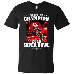 Nfl – Kansas City Chiefs We Are The Champion 2019 Super Bowl Football Men V-Neck T-Shirt Men V-Neck T-Shirt - parenttees