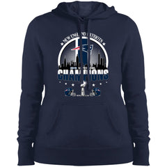 Nfl – New England Patriots 2019 Super Bowl Champions Football Women Hooded Sweatshirt Women Hooded Sweatshirt - parenttees