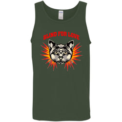 Gucci 2018 Cat Blind For You T-shirt Men Cotton Tank