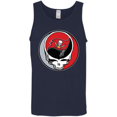 Tampa Bay Buccaneers Grateful Dead Steal Your Face Football Nfl Shirts Men Cotton Tank Men Cotton Tank - parenttees