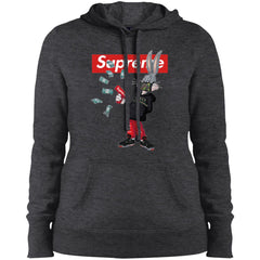 Supreme Rabbit Gucci Gang T-shirt Women Hooded Sweatshirt Women Hooded Sweatshirt - parenttees