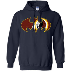 We Are The Washington Redskins Batman Nfl Mashup Pullover Hoodie Sweatshirt Pullover Hoodie Sweatshirt - parenttees