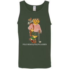 Polo Bear Ralph Lauren T-shirt Men Cotton Tank Men Cotton Tank - parenttees