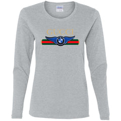 Gucci Bmw T-shirt Women Long Sleeve Shirt Women Long Sleeve Shirt - parenttees