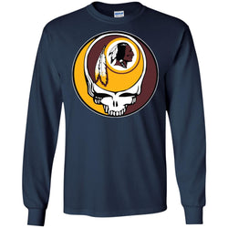 Washington Redskins Grateful Dead Steal Your Face Football Nfl Shirts Men Long Sleeve Shirt