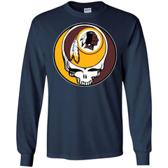 Washington Redskins Grateful Dead Steal Your Face Football Nfl Shirts Men Long Sleeve Shirt Men Long Sleeve Shirt - parenttees