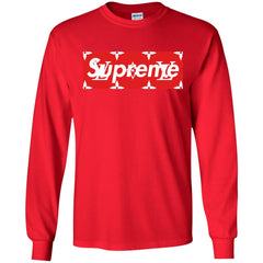 Louis Vuitton Box Supreme T-shirt Men Long Sleeve Shirt Men Long Sleeve Shirt - parenttees