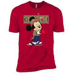 Mickey Mouse Love Couple T-shirt Valentine's Day T-shirt Men Short Sleeve T-Shirt Men Short Sleeve T-Shirt - parenttees