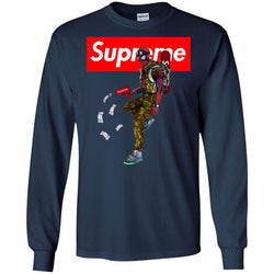 Supreme Spider Man Best T-shirt Men Long Sleeve Shirt