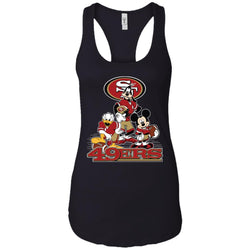 Mickey Mouse San Francisco 49ers American Football Nfl Sports Shirt Women Tank Top