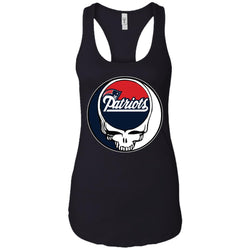 New England Patriots Grateful Dead Steal Your Face Football Nfl Shirts Women Tank Top