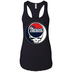 New England Patriots Grateful Dead Steal Your Face Football Nfl Shirts Women Tank Top Women Tank Top - parenttees