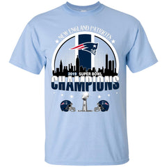 Nfl – New England Patriots 2019 Super Bowl Champions Football Men Cotton T-Shirt Men Cotton T-Shirt - parenttees