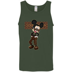 Best Louis Vuitton Mickey Fashion T-shirt Men Cotton Tank