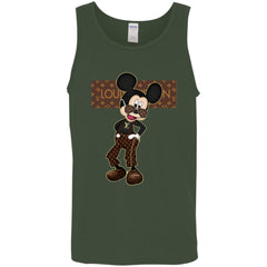 Best Louis Vuitton Mickey Fashion T-shirt Men Cotton Tank Men Cotton Tank - parenttees