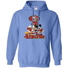 Mickey Mouse San Francisco 49ers American Football Nfl Sports Shirt Pullover Hoodie Sweatshirt Pullover Hoodie Sweatshirt - parenttees