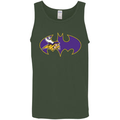 We Are The Minnesota Vikings Batman Nfl Mashup Men Cotton Tank Men Cotton Tank - parenttees