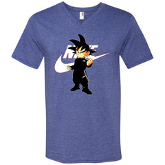 Best Goku Nike Gift Friends T-shirt Men V-Neck T-Shirt T-Shirts - parenttees