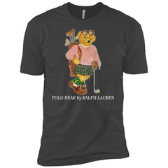 Polo Bear Ralph Lauren T-shirt Men Short Sleeve T-Shirt Men Short Sleeve T-Shirt - parenttees