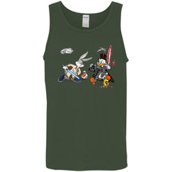 Star Wars T-shirts Rabbit Vs Duck Donald Funny Men Cotton Tank