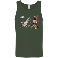 Star Wars T-shirts Rabbit Vs Duck Donald Funny Men Cotton Tank Men Cotton Tank - parenttees