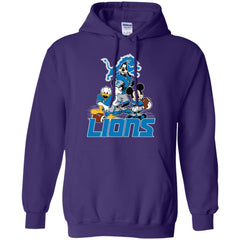 Mickey Mouse Detroit Lions American Football Nfl Sports Shirt Pullover Hoodie Sweatshirt Pullover Hoodie Sweatshirt - parenttees