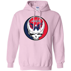 Washington Capitals Grateful Dead Steal Your Face Hockey Nhl Shirts Pullover Hoodie Sweatshirt Pullover Hoodie Sweatshirt - parenttees