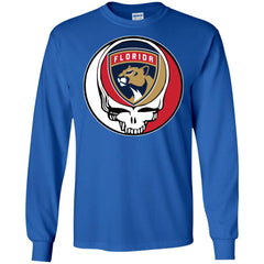 Florida Panthers Grateful Dead Steal Your Face Hockey Nhl Shirts Men Long Sleeve Shirt Men Long Sleeve Shirt - parenttees