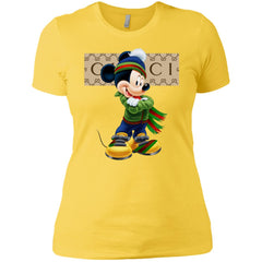 Gucci Trending Mickey T-shirt Women Cotton T-Shirt Women Cotton T-Shirt - parenttees