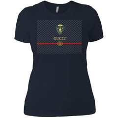 Gucci Graphic Logo Black T-shirt Women Cotton T-Shirt Women Cotton T-Shirt - parenttees