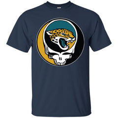 Jacksonville Jaguars Grateful Dead Steal Your Face Football Nfl Shirts Men Cotton T-Shirt Men Cotton T-Shirt - parenttees