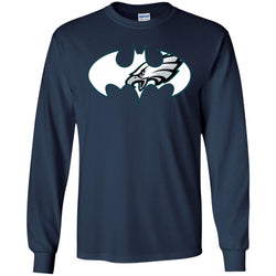 We Are The Philadelphia Eagles Batman Nfl Mashup Men Long Sleeve Shirt