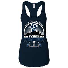 Nfl – Los Angeles Rams 2019 Super Bowl Champions Football Women Tank Top Women Tank Top - parenttees