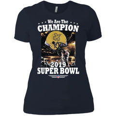 Nfl – New Orleans Saints We Are The Champion 2019 Super Bowl Football Women Cotton T-Shirt Women Cotton T-Shirt - parenttees