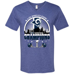 Nfl – Los Angeles Rams 2019 Super Bowl Champions Football Men V-Neck T-Shirt Men V-Neck T-Shirt - parenttees