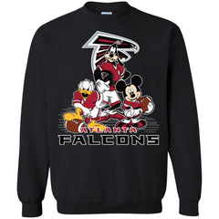 Mickey Mouse Atlanta Falcons American Football Nfl Sports Shirt Crewneck Pullover Sweatshirt Crewneck Pullover Sweatshirt - parenttees